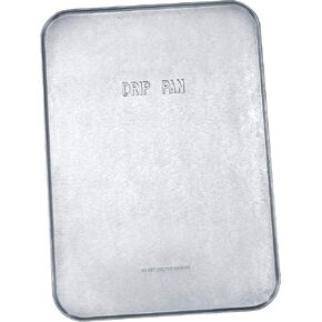 لوماكس LX-1711 فضي، 18 بوصة × 25 بوصة × 1/2 بوصة وعاء تنقيط مجلفن in Kuwait