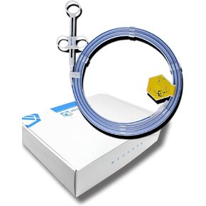 (Pack of 10) MEDNOVA Single Use Hemoclip (MD-G-HR-230-12-135-Y, Working Length - 2300 mm)