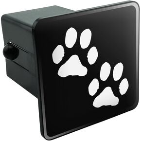 GRAPHICS & MORE Paw Prints Tow Trailer Hitch Cover Plug Insert 1 1/4 inch (1.25")