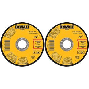 DEWALT DWA8051 Metal Cut-Off Wheel, 4-1/2-Inch X .045-Inch X 7/8-Inch