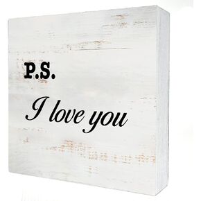 Camp Rules Wood Box Sign Home Cabin Decor Rustic Camping Wooden Box Sign Block Plaque for Wall Tabletop Desk Decoration