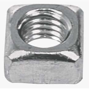 The Hillman Group 3340 1/2-13 Square Nut Zinc Plated, 10-Pack