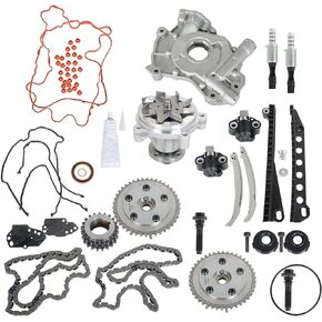 labwork Timing Chain Kit Oil Pump 3R2Z6A257DA Replacement for Ford F150 Lincoln 5.4L
