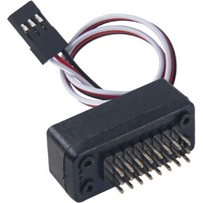 RC Car CH3 Extender CH3 Control Switch 8-Port Hub Third Channel Switch Compatible with 1/8 1/10 1/16 RC Car Led Winch Roof Led Light