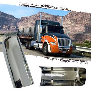 غطاء مرآة باب HIGHTO يناسب Truck International LT 625، جانب السائق الأيسر.
