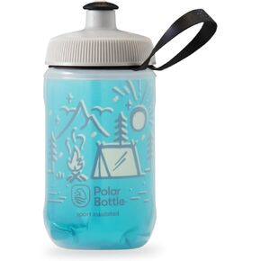 Polar Bottle INS12OZ09 Kid'S Insulated Campfire - Teal 12oz