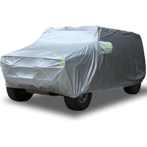 PIUGILH Car Cover for Hummer H2 2003-2009, Waterproof Sun Rain UV Dust Snow Protection Outdoor All Weather Full Car Cover