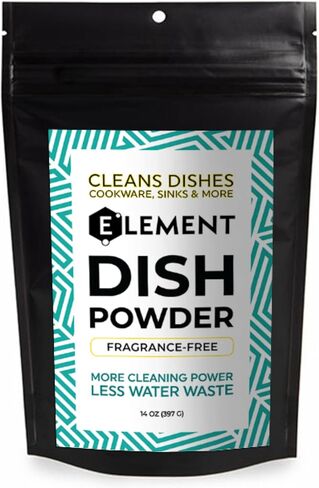 ELEMENT | Dish Powder | 14 OZ | Fragrance-Free in Saudi Arabia
