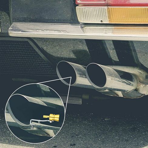 X AUTOHAUX 5pcs S Size Aluminum Alloy Universal Turbo Sound Exhaust Muffler Pipe Whistle Car Roar Maker Black in Saudi Arabia