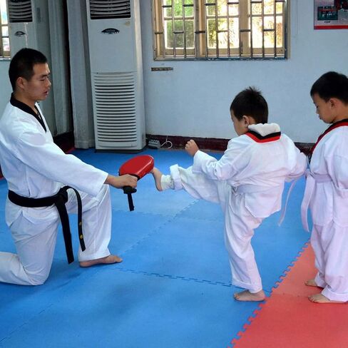 Kickboxing Pad, Durable Taekwondo Kick Striking Pads Karate Kicking Target Double Strike Pads for Kickboxing Boxing MMA Training in Saudi Arabia