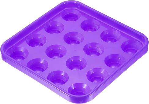 PATIKIL Pool Ball Tray, Billiard Ball Holder Snooker Ball Storage Tray Tool Pool Table Accessory for 16 Balls in Saudi Arabia
