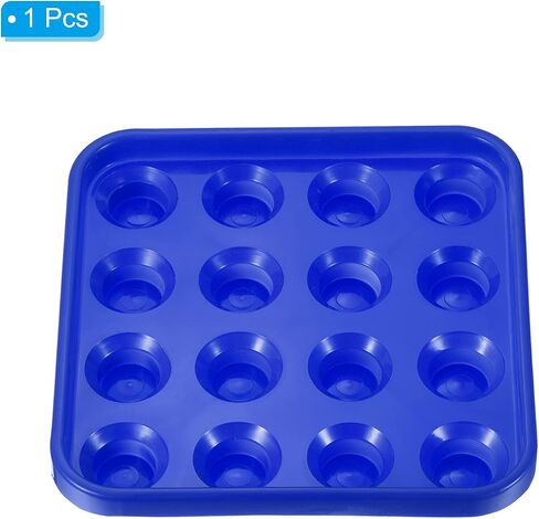 PATIKIL Pool Ball Tray, Billiard Ball Holder Snooker Ball Storage Tray Tool Pool Table Accessory for 16 Balls in Saudi Arabia