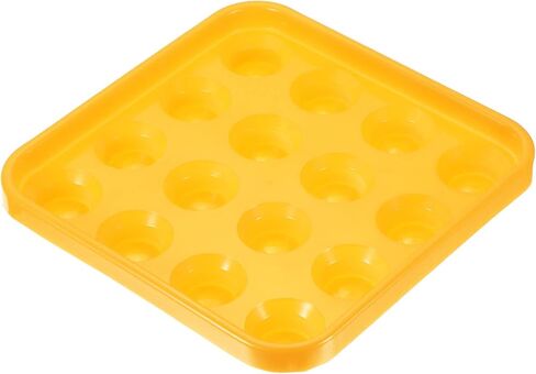 PATIKIL Pool Ball Tray, Billiard Ball Holder Snooker Ball Storage Tray Tool Pool Table Accessory for 16 Balls in Saudi Arabia