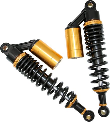 CAEISRKO Universal Motorcycle Shocks - 340mm Rear Air Shocks Absorber for Honda Kawasaki Suzuki Yamaha Go Kart ScootersSport Street Bike in Saudi Arabia
