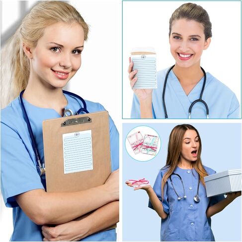24 Sets Employee Appreciation Gifts Inspirational Sticky Note Pads with Pens Ribbons Appreciation Cards Motivational Empowering Thank You Notes Gift Set for Employee Worker Office Supplies in Saudi Arabia