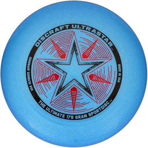 Discraft 175 Gram Sparkle Blue Ultrastar Sport Disc in Saudi Arabia