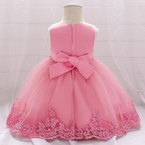 فساتين Dressy Daisy Baby للفتيات لحفلات الزفاف وحفلات عيد الميلاد وحفلات الكريسماس الفاخرة للمناسبات الخاصة من عمر 6 إلى 24 شهرًا in Kuwait