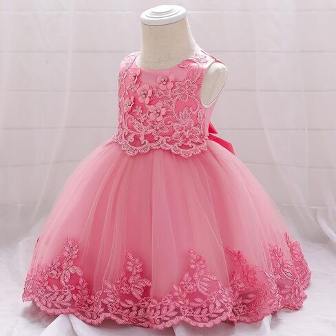 فساتين Dressy Daisy Baby للفتيات لحفلات الزفاف وحفلات عيد الميلاد وحفلات الكريسماس الفاخرة للمناسبات الخاصة من عمر 6 إلى 24 شهرًا in Kuwait