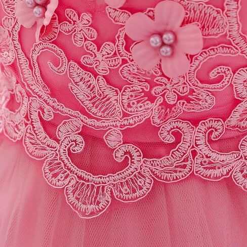 فساتين Dressy Daisy Baby للفتيات لحفلات الزفاف وحفلات عيد الميلاد وحفلات الكريسماس الفاخرة للمناسبات الخاصة من عمر 6 إلى 24 شهرًا in Kuwait