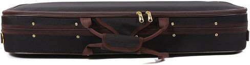 Vetimobato Oxford violin box 4/4 Full Size Oblong Violin Case with 2 Adjustable Shoulder Straps 2 Bow Holder Portable Travel violin case bag (Style 3) in Kuwait