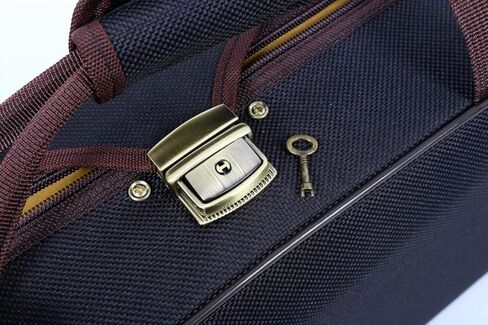 Vetimobato Oxford violin box 4/4 Full Size Oblong Violin Case with 2 Adjustable Shoulder Straps 2 Bow Holder Portable Travel violin case bag (Style 3) in Kuwait