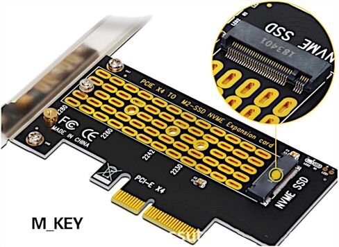 JacobsParts M.2 إلى PCIe NVMe وSATA SSD مفتاح M مزدوج و/أو بطاقة محول مفتاح B 2242 2260 2280 M2 Drive إلى سطح المكتب PCI Express x4 x8 x16 فتحة، تتضمن دعامات in Saudi Arabia