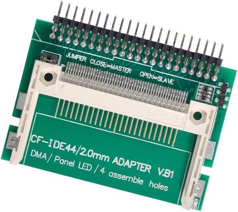 WSDMAVIS 2 Pcs CF to IDE Adapter CF Compact Flash Merory Card to 2.5" 44-Pin IDE Laptop PC Hard Drive Converter HDD SSD Adapter Card in Kuwait