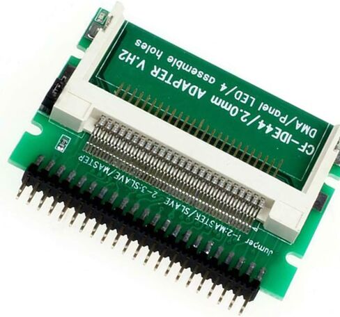 WSDMAVIS 2 Pcs CF to IDE Adapter CF Compact Flash Merory Card to 2.5" 44-Pin IDE Laptop PC Hard Drive Converter HDD SSD Adapter Card in Kuwait