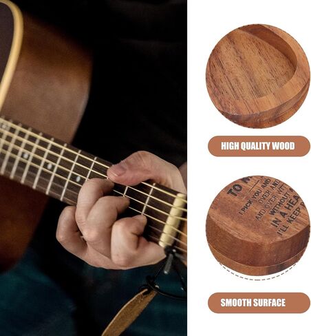 FAVOMOTO Box Pick box wooden guitar pick holder Container Case personalized guitar picks guitar picks case guitar pick case guitar pick holder case bass picks Guitar Parts storage Organizer in Saudi Arabia
