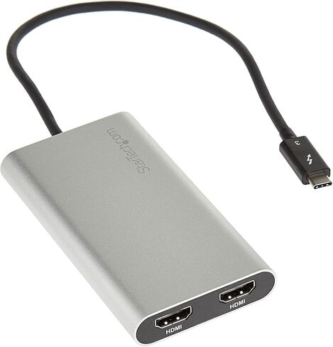 StarTech.com 1x محول Thunderbolt 3 إلى Thunderbolt 2 - حزمة Windows/Mac (TBT3TBTADAP) مع كابل Thunderbolt 1x 2 متر - M/M (TBOLTMM2M) in Kuwait