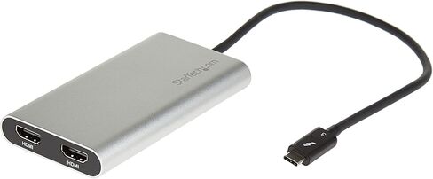 StarTech.com 1x محول Thunderbolt 3 إلى Thunderbolt 2 - حزمة Windows/Mac (TBT3TBTADAP) مع كابل Thunderbolt 1x 2 متر - M/M (TBOLTMM2M) in Kuwait