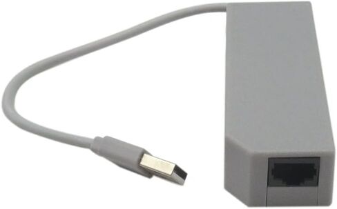 Xspeedonline USB الإنترنت LAN محول الشبكة موصل لنينتندو وي / وي يو / سويتش in Saudi Arabia