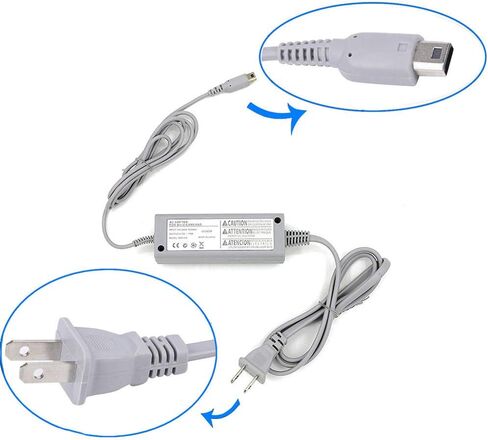 شاحن لجهاز Nintendo Wii U Gamepad، شاحن حائط بديل لمحول التيار المتردد لوحدة تحكم Nintendo Wii U in Saudi Arabia