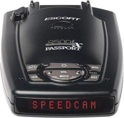 Escort Passport 9500iX - مدى طويل، عدد أقل من التنبيهات الكاذبة، تغطية وطنية، إمكانية تحديد المواقع العالمي (GPS)، حماية التذاكر (متجددة) in Saudi Arabia