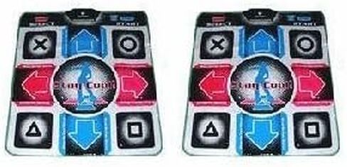 Two Dance Dance Revolution Dance Pads for PS2 in Saudi Arabia