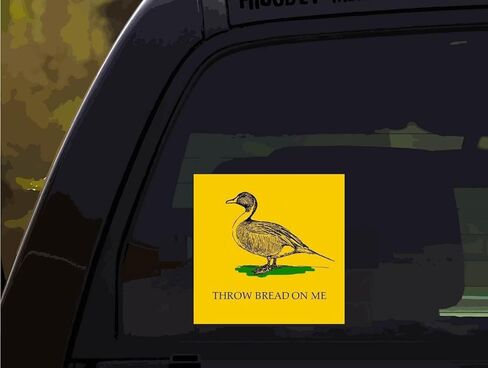 DW - ملصق من الفينيل مطبوع عليه Throw Bread On Me للسيارة والشاحنات والشاحنات وما إلى ذلك. | 5" in Kuwait