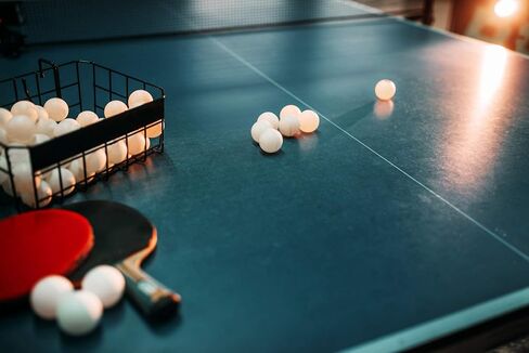 Tiger Tail Sports Recreational-Quality (1-Star, 40mm) Ping Pong Balls in Saudi Arabia