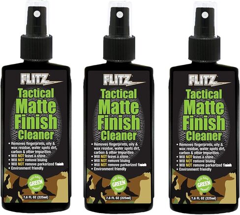 Flitz Tactical Matte Finish Cleaner, 7.6 oz, Black in Saudi Arabia