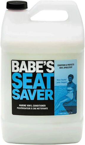 Babe's Boat Care Products-BB8216 Seat Saver Boat Upholstery Conditioner - 16 oz, White, 1 Pint in Saudi Arabia