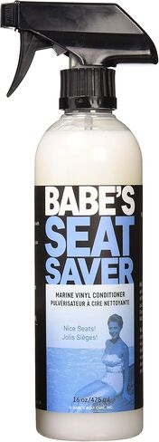 Babe's Boat Care Products-BB8216 Seat Saver Boat Upholstery Conditioner - 16 oz, White, 1 Pint in Saudi Arabia