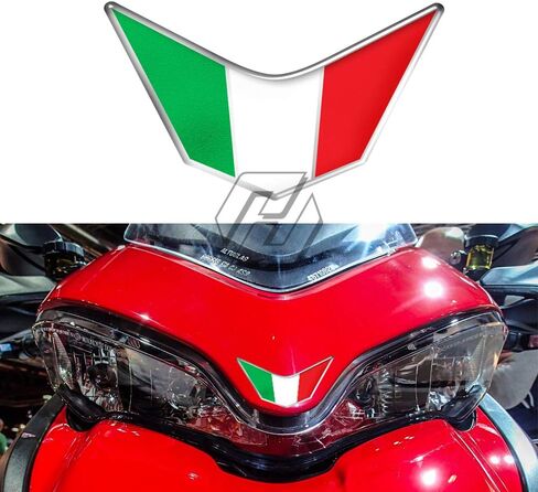 ثلاثية الأبعاد الراتنج دراجة نارية الجبهة هدية الشارات إيطاليا ملصق الحال بالنسبة Ducati 959 969 1199 1299 PANIGALE V4 S R SUPERSPORT in Saudi Arabia