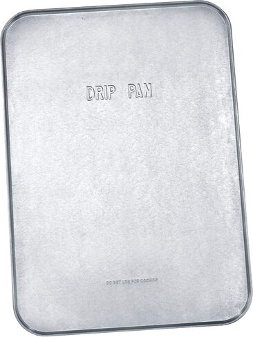 لوماكس LX-1711 فضي، 18 بوصة × 25 بوصة × 1/2 بوصة وعاء تنقيط مجلفن in Kuwait