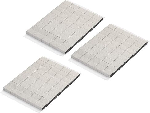 MECCANIXITY 150Pcs Faraday Conductive Fabric Foam Electrode Shielding Fabric Foam 50x10x5mm with Adhesive Backing Sticky Strip for Computer LCD TV in Kuwait