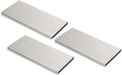 MECCANIXITY 150Pcs Faraday Conductive Fabric Foam Electrode Shielding Fabric Foam 50x10x5mm with Adhesive Backing Sticky Strip for Computer LCD TV in Kuwait