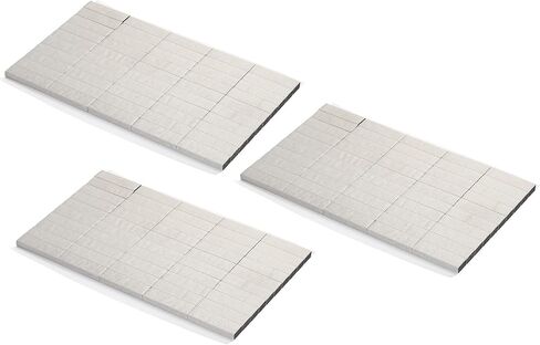 MECCANIXITY 150Pcs Faraday Conductive Fabric Foam Electrode Shielding Fabric Foam 50x10x5mm with Adhesive Backing Sticky Strip for Computer LCD TV in Kuwait