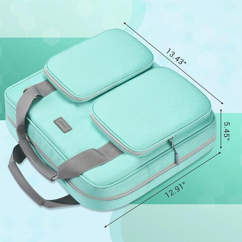 3 Inch Zipper Binder 3 Ring with Sturdy Shoulder Strap & Multi-pocket, Binder with Zipper Holds Up to 700 Sheets for Office School, Compatible with 13" Macbook Laptop ipad(Purple) in Saudi Arabia