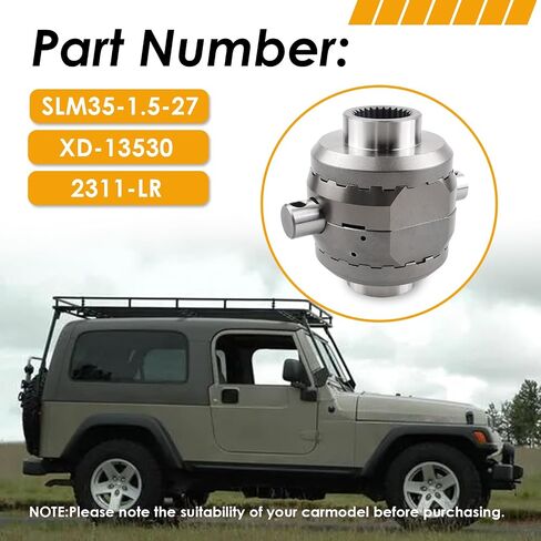 SLM35-1.5-27 استبدال الخزانة التفاضلية لسيارة جيب دانا 35 الخلفية 27 سبلاين 1994-2006 XD-13530 in Saudi Arabia