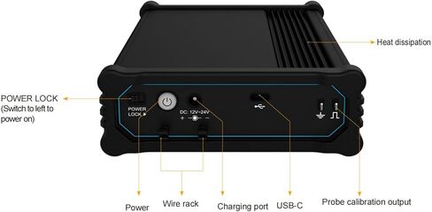Micsig راسم الذبذبات VATO2004، راسم الذبذبات اللوحي الافتراضي للسيارات مع 4 قنوات 200 ميجا هرتز عرض النطاق الترددي 1GSa/s معدل أخذ العينات، راسم الذبذبات التشخيصي للسيارات in Kuwait