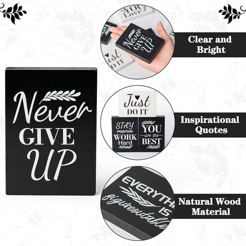 WATINC Thank You Coach Gifts - 9PCS Thanks Coach Gift for Women Men, Black White Coach Wooden Table Centerpiece Sign, Basketball Football Soccer Coach Appreciation Present Desk Decor for Home Office in Saudi Arabia