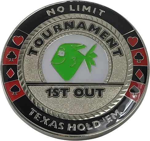 1st Out Funny Poker Trophy Poker Weight in Saudi Arabia